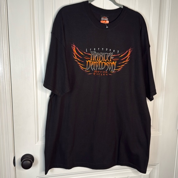 Harley Davidson Legendary Short sleeve Men’s T Shirt Sz XXL Black - Picture 1 of 9